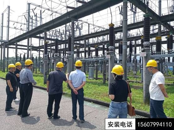 萍乡跑马平220千伏变电站改造工程智能安防监控、综合布线、电力光纤施工(图1)