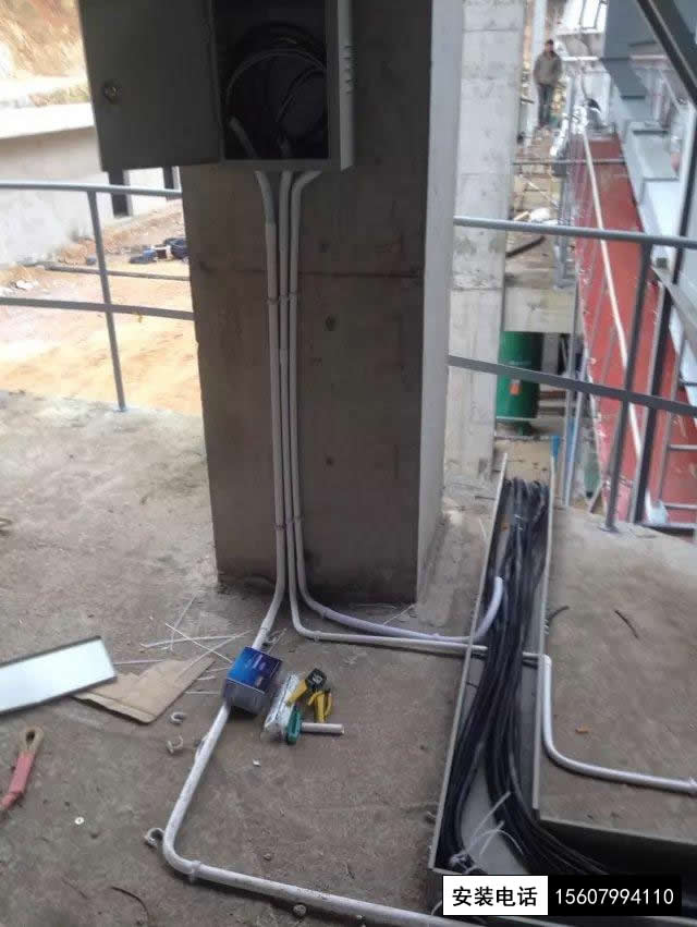 萍乡一小区网络监控工程案例(图4)
