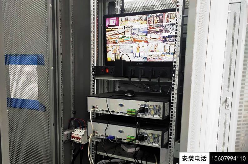 萍乡跑马坪220千伏变电站改造工程智能安防监控、综合布线、电力光纤施工(图3)