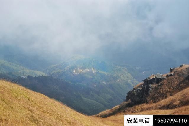 武功山风景区金顶祭坛监控摄像头在线直播(图3)