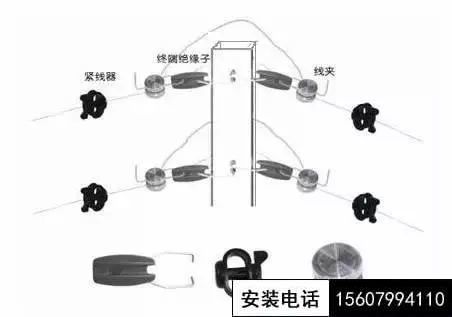 萍乡电子围栏安装施工、脉冲电子围栏施工方案(图7)