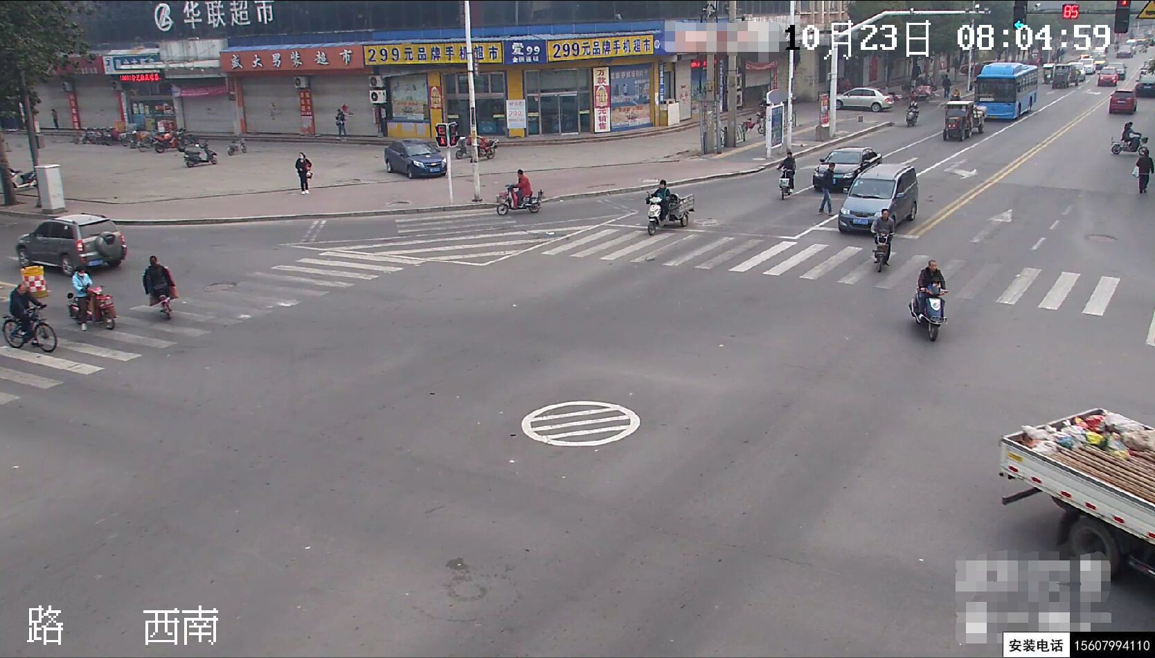 道路上方密集的监控摄像头你知道分别是做什么用的吗？(图18)