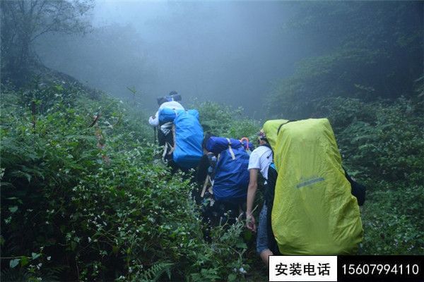 武功山徒步登山路线